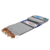 Heather Grey Baja Fish Yoga Blanket